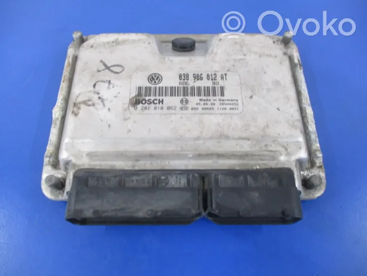 Seat Leon (1M) Komputer / Sterownik ECU silnika 038906012AT