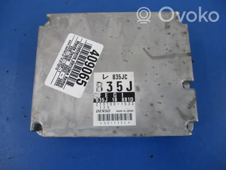 Mazda Demio Unité de commande, module ECU de moteur 279700-1533