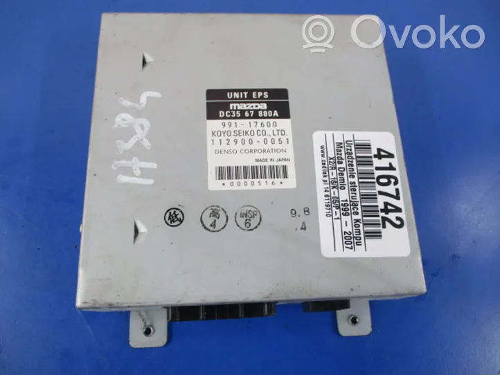 Mazda Demio Unité de commande, module ECU de moteur DC3567880A