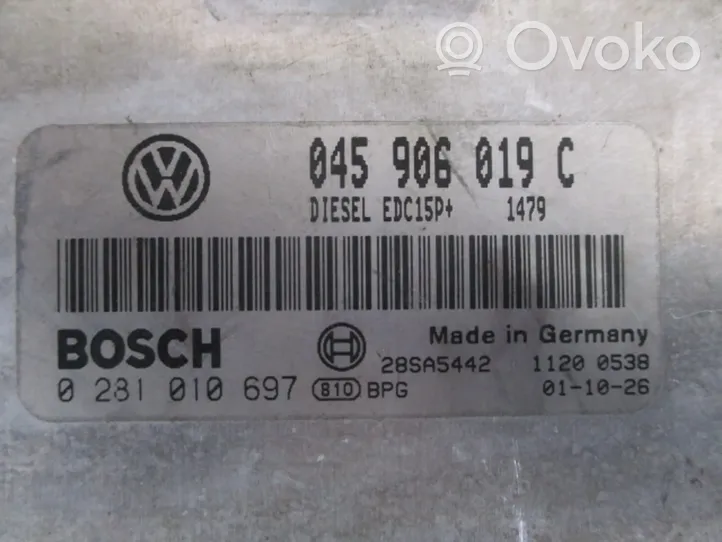 Volkswagen Polo III 6N 6N2 6NF Moottorin ohjainlaite/moduuli (käytetyt) 045906019C