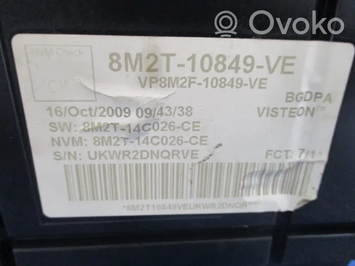 Ford Mondeo MK IV Tachimetro (quadro strumenti) 8M2T10849VE