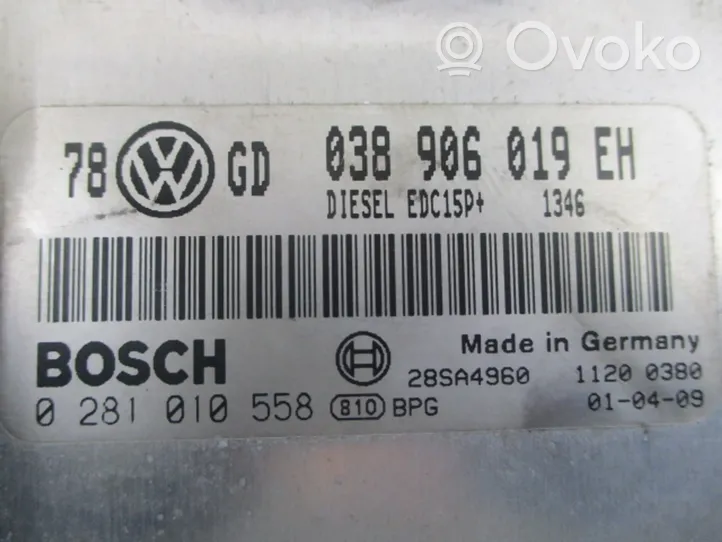 Volkswagen PASSAT B5.5 Galios (ECU) modulis 038906019EH