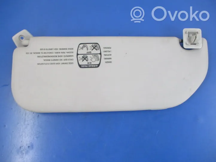 Citroen C3 Sun visor 