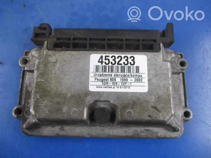 Peugeot 806 Komputer / Sterownik ECU silnika 9632564780