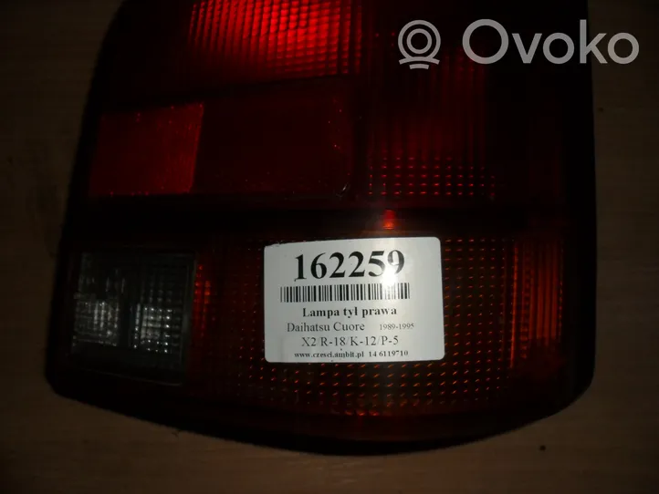 Daihatsu Cuore Rear/tail lights 