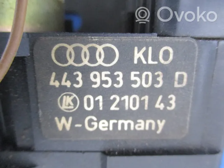 Audi 80 90 B3 Kiti jungtukai/ rankenėlės/ perjungėjai 443953513H