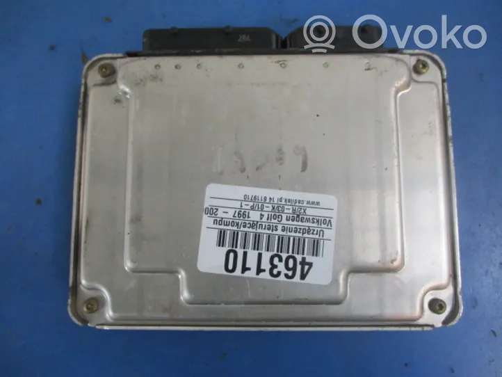 Volkswagen Golf IV Unité de commande, module ECU de moteur 038906019AT