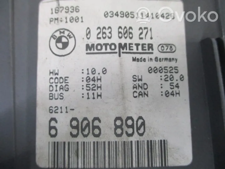 BMW 3 E36 Спидометр (приборный щиток) 6906890