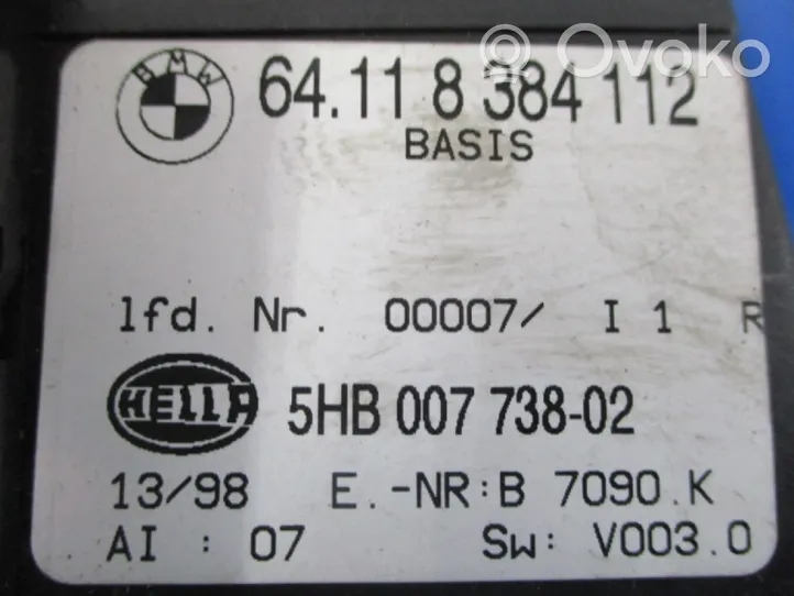 BMW 3 E36 Centralina del climatizzatore 64118384112