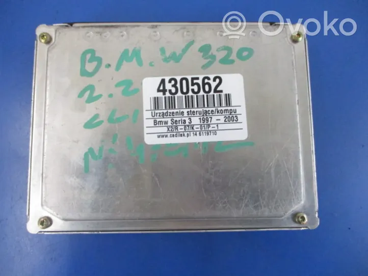 BMW 3 E36 Unité de commande, module ECU de moteur 2249970