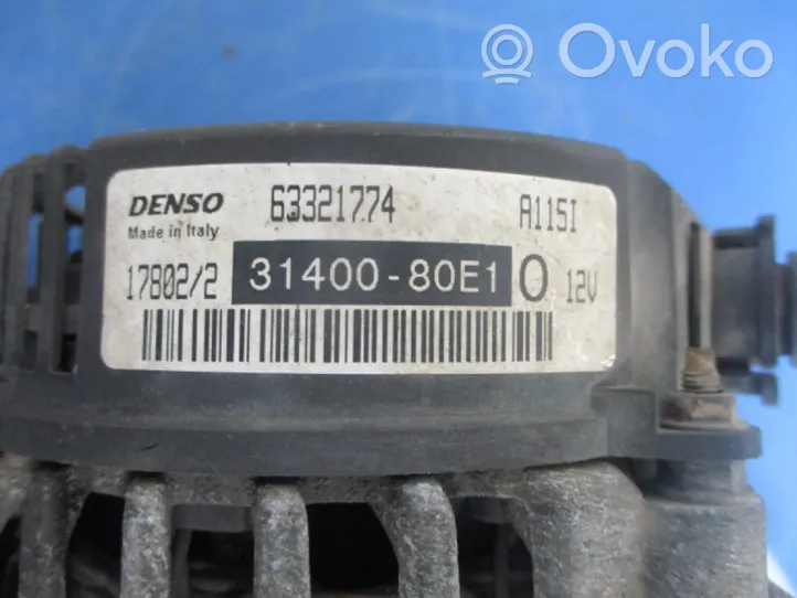 Suzuki Swift Generatore/alternatore 31400-80E1