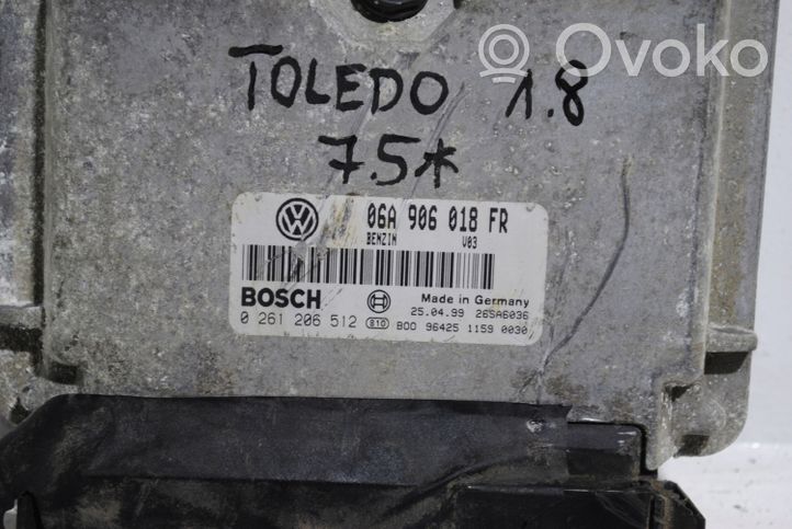 Seat Toledo I (1L) Sterownik / Moduł ECU 06A906018FR