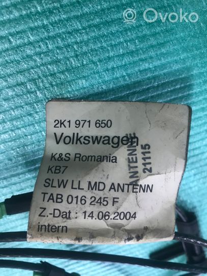 Volkswagen Caddy Autres faisceaux de câbles 2K1971650
