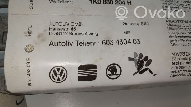 Volkswagen Golf Plus Poduszka powietrzna Airbag pasażera 