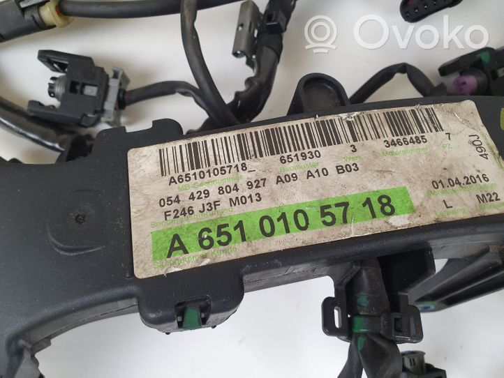 Mercedes-Benz GLA W156 Cablaggio per l’installazione del motore A6511507386