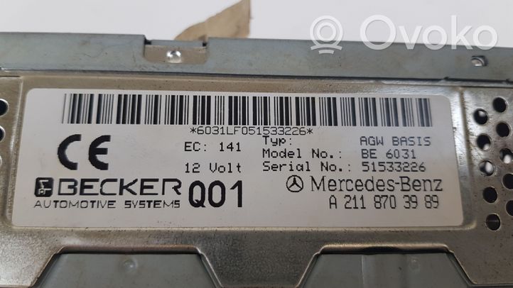 Mercedes-Benz E W211 Amplificatore 