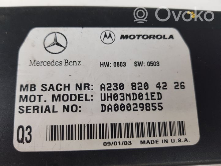 Mercedes-Benz Vito Viano W639 Puhelimen käyttöyksikkö/-moduuli 