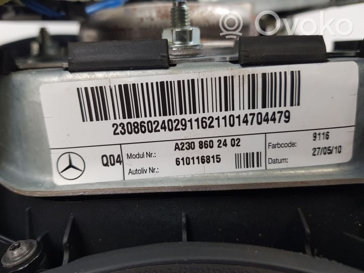 Mercedes-Benz CLC CL203 Poduszka powietrzna Airbag kierownicy 