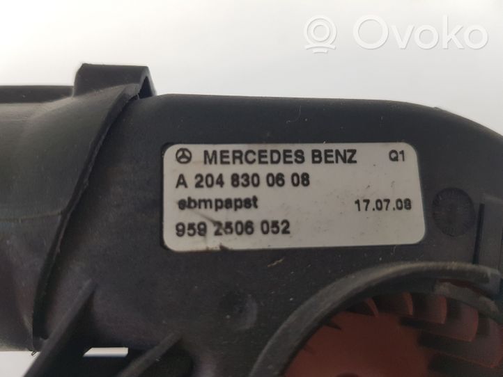 Mercedes-Benz C W204 Module d'unité de commande de ventilateur 