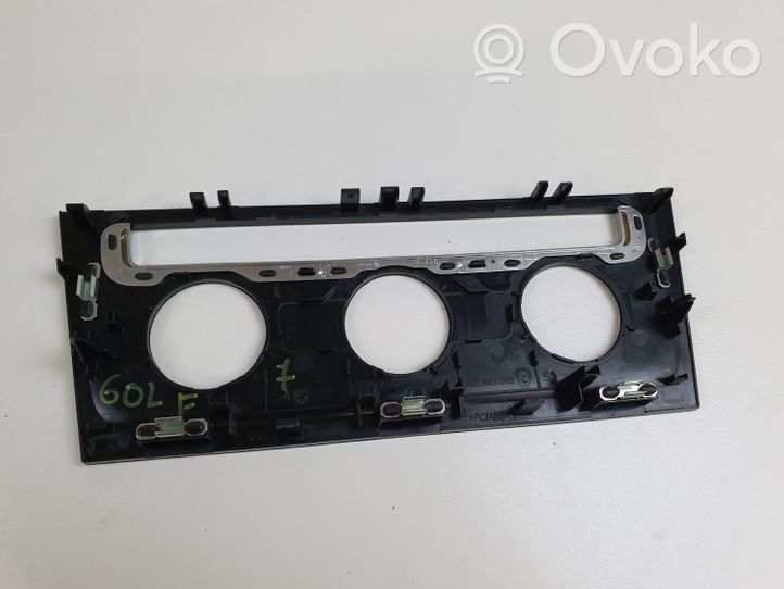 Volkswagen Golf VII Mascherina climatizzatore/regolatore riscaldamento 5G2863041