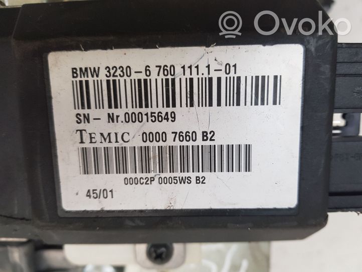 BMW 7 E65 E66 Ohjauspyörän akseli 