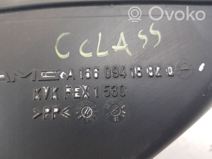 Mercedes-Benz C AMG W204 Gaisa ieplūdes kanāla detaļas 