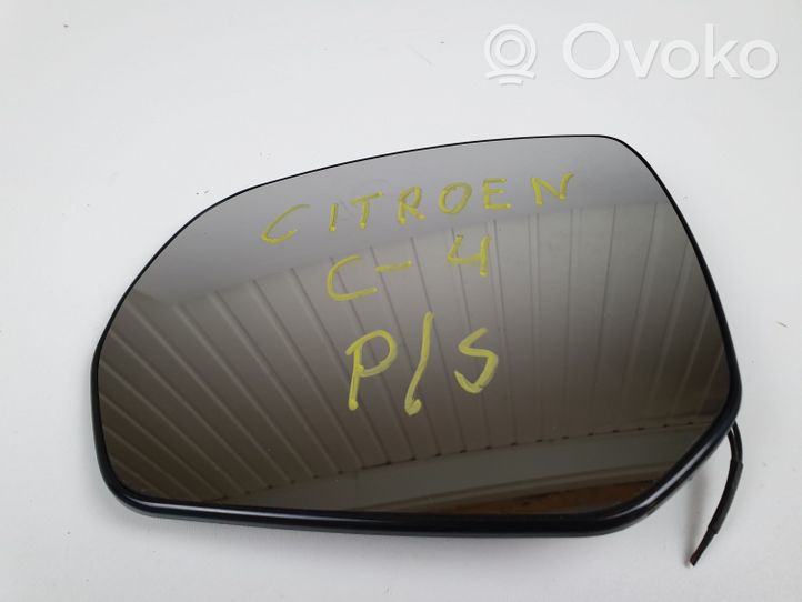 Citroen C4 Grand Picasso Verre de rétroviseur latéral 