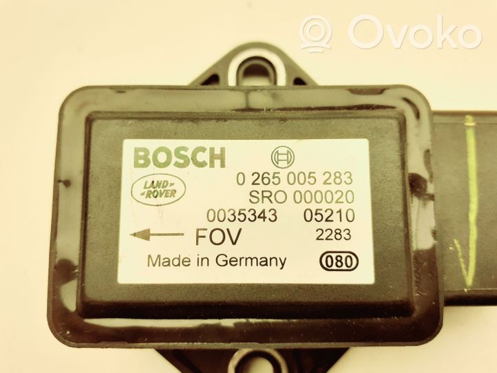 Land Rover Range Rover Sport L320 Sensore di imbardata accelerazione ESP 0265005283