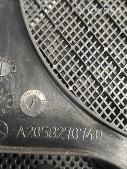 Mercedes-Benz C W205 Maskownica głośnika półki tylnej bagażnika A2058270740