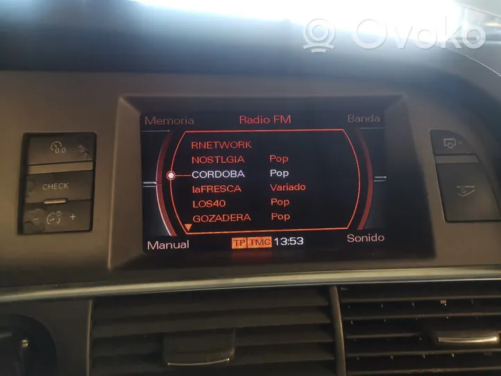 Audi A6 S6 C6 4F Monitori/näyttö/pieni näyttö 4F0919603A