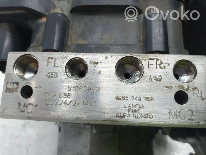 Fiat Fiorino ABS-pumppu 0265243769