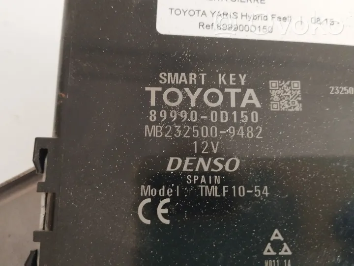 Toyota Yaris Sterownik / Moduł centralnego zamka 899900D150