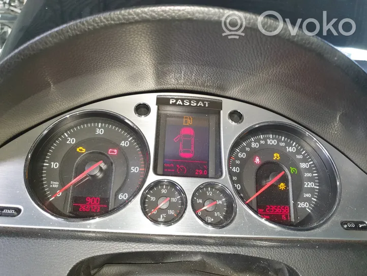 Volkswagen PASSAT B6 Tachimetro (quadro strumenti) A2C53145550