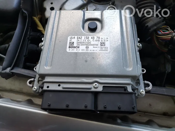 Mercedes-Benz E W211 Calculateur moteur ECU A6421504979