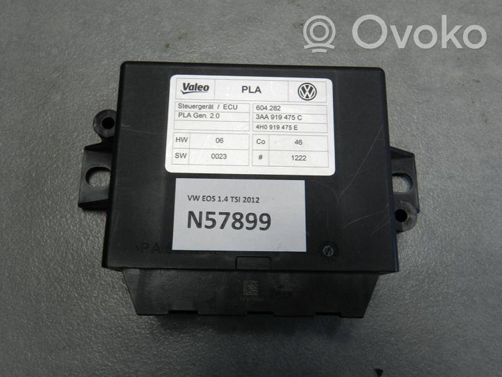 Volkswagen Eos Parking PDC control unit/module 3AA919475C