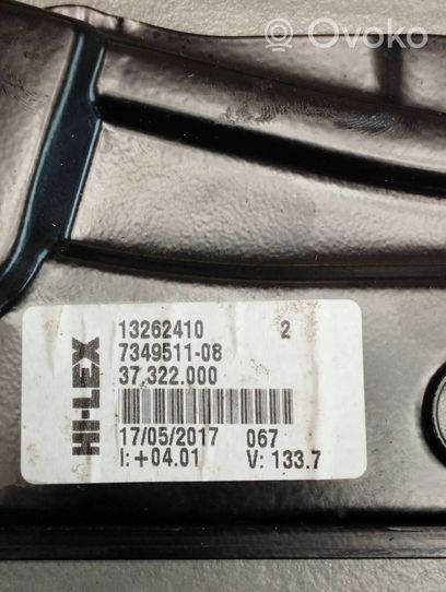 BMW X1 F48 F49 Elektriskā loga pacelšanas mehānisma komplekts 7349511