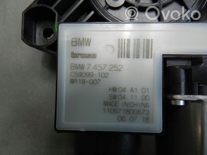 BMW X3M F97 Takaoven ikkunan nostomoottori 7457252
