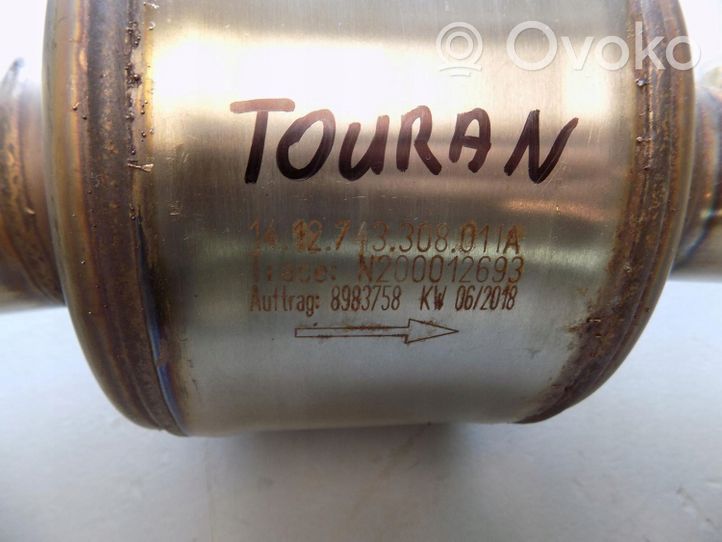 Volkswagen Touran III Filtre à particules catalyseur FAP / DPF 38269553