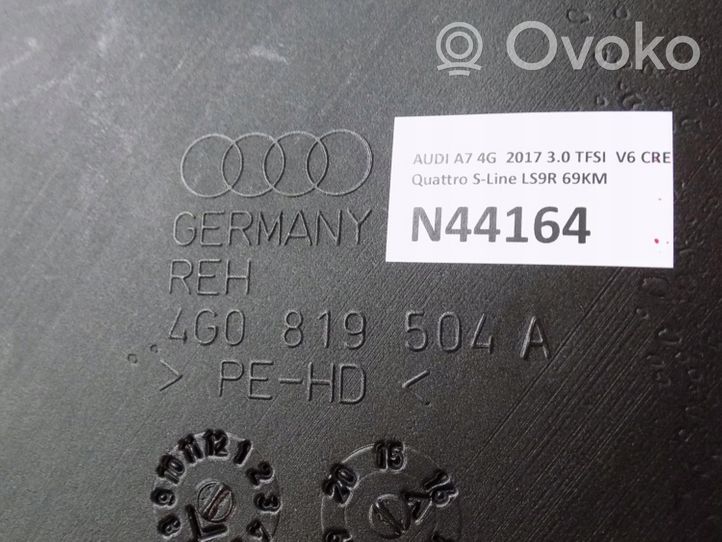 Audi A7 S7 4G Ohjaamon sisäilman ilmakanava 4G0819504A