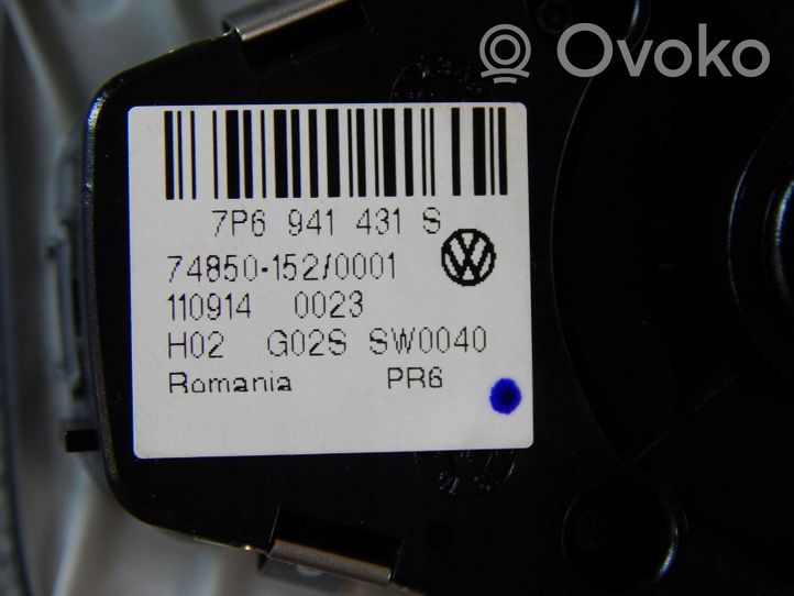 Volkswagen Touareg II Interruttore luci 7P6941431S