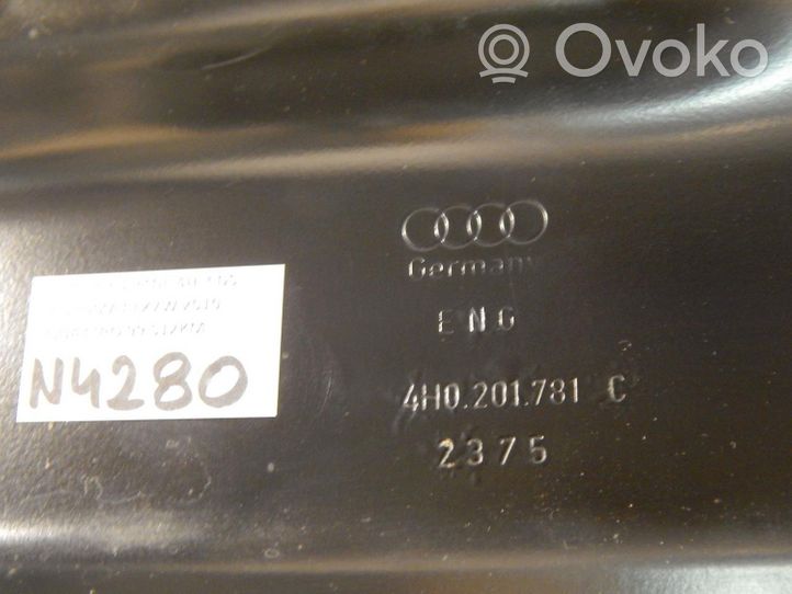 Audi A8 S8 D4 4H Uchwyt / Mocowanie zbiornika paliwa 4H0201781C