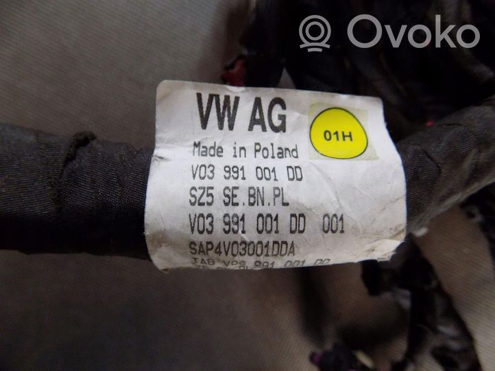 Volkswagen PASSAT B8 Cableado de instalación del motor V03991001DD