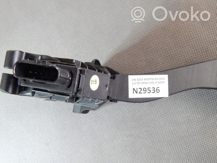 Volkswagen Golf Sportsvan Accelerator throttle pedal 5Q1721503G