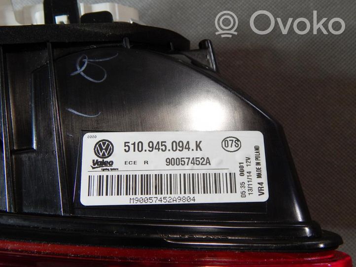 Volkswagen Golf Sportsvan Luci posteriori del portellone del bagagliaio 510945094K