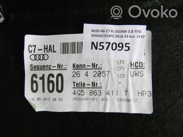 Audi A6 S6 C7 4G Cappelliera 4G5863411T