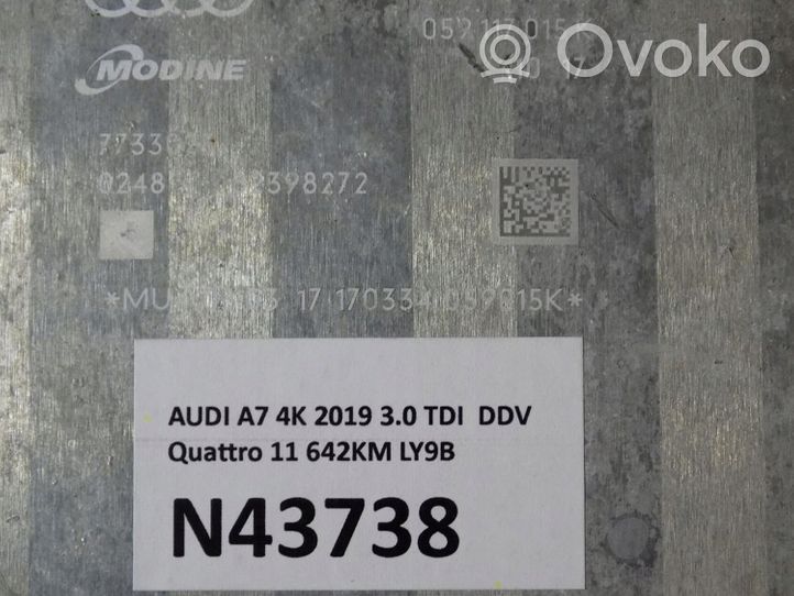 Audi A7 S7 4K8 Radiatore dell’olio del motore 059117015K