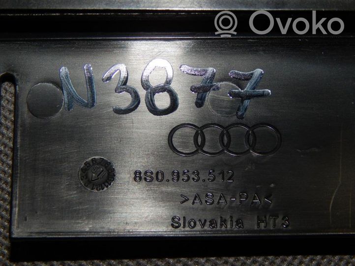 Audi TT TTS RS Mk3 8S Ohjauspyörän pylvään verhoilu 8S0953512