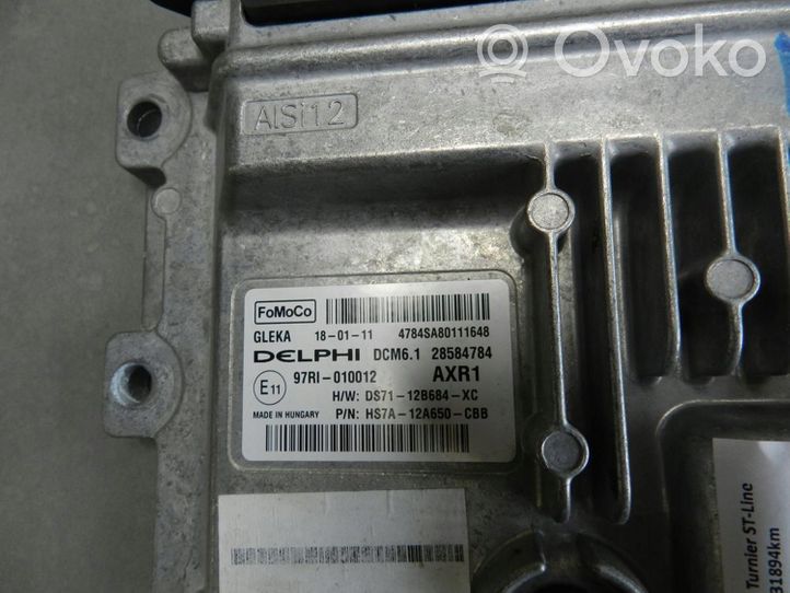 Ford Mondeo MK V Calculateur moteur ECU DS7112B684XC