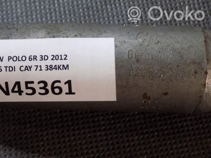 Volkswagen Polo V 6R Eļļošanas caurulīte (-es) / šļūtene (-es) 03l145535a