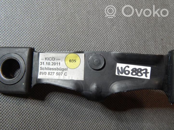 Audi A3 S3 8V Boucle de verrouillage porte arrière / crochet de levage 8V0827507C